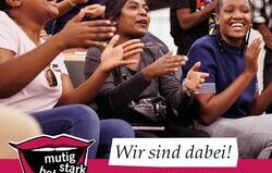 Junge Menschen beim Kirchentag